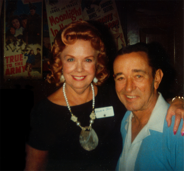 Image of Billy Lee with Gloria Jean, 1986