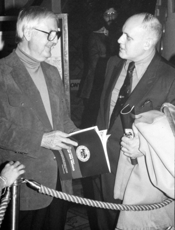 Image  of Robert Wise and William K. Everson